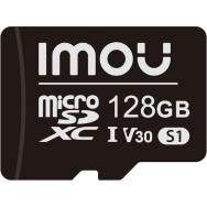 IMOU ST2-128-S1 MEMORY CARD MICROSDXC 128GB CLASSE 10 UHS-I U1 95/25 MB/SEC NERO