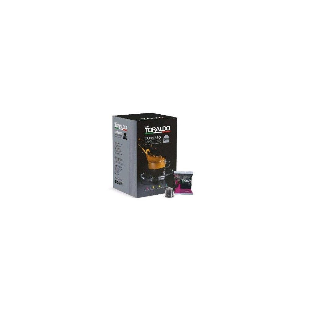 CAFFE TORALDO MISCELA CLASSICA COMPATIBILE NESPRESSO 100 CAPSULE