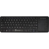 Techmade Tastiera Wireless TM-BK268T con Touchpad Black
