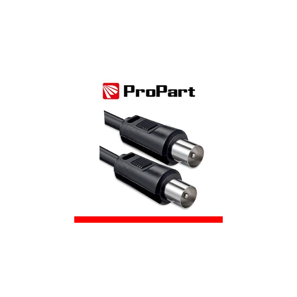 Propart Cavo antenna TV IEC 1M SP-SP NERO