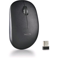 NGS MOUSE WIRELESS 2.4 GHZ,CON ROTELLA, SILENZIOSO, USB NANO, NERO