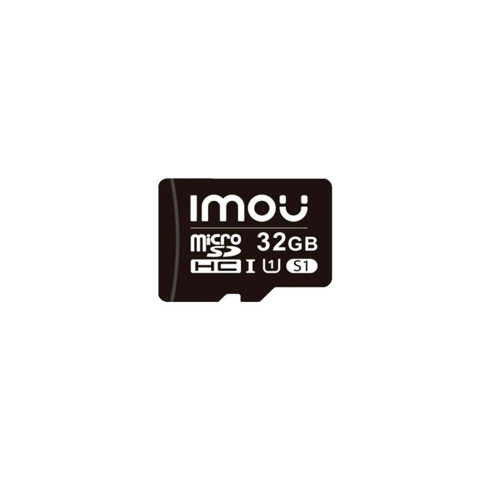 IMOU ST2-32-S1 MEMORY CARD MICROSDXC 32GB CLASSE 10 UHS-I U1 95/25 MB/SEC NERO