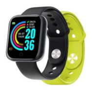 Nilox Smartwatch Trailband 1.44" + 2 Cinturini Intercambiabili
