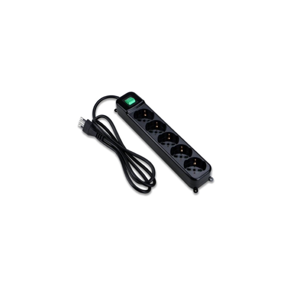 TECNOWARE MULTIPRESA FILTRATA, INTERRUTTORE LUMINOSO, CHILD PROTECTION, SPINA INGRESSO ITALIA, 5 USCITE FILTRATE INCLINATE TIPO 