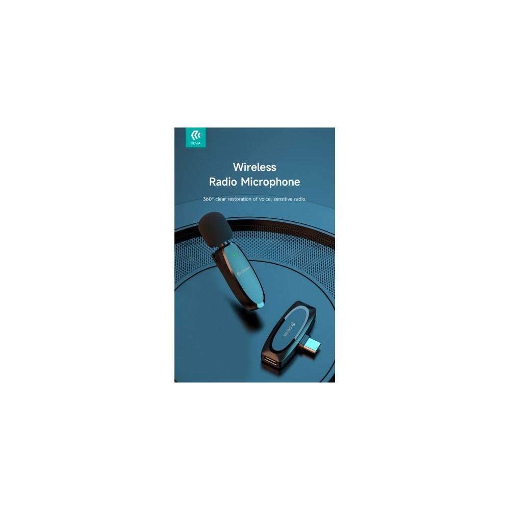 Devia Microfono wireless per Device Apple connessione Lightning