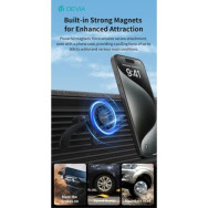 Devia Supporto Magnetico da auto per smartphone su bocchetta aria
