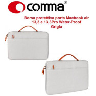 Comma Borsa protettiva Macbook air 13,3 e 13,3Pro Water-Proof Grig