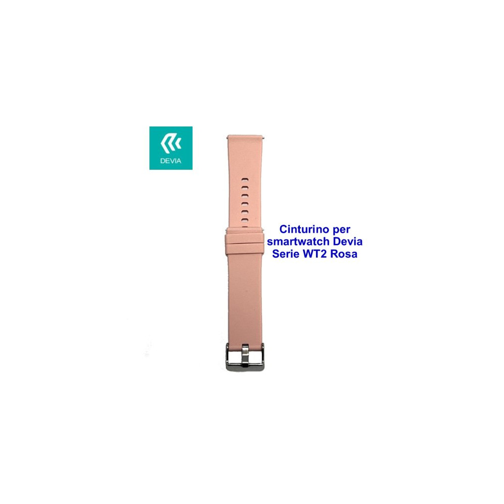 Cinturino per smartwatch Devia Serie WT2 Rosa
