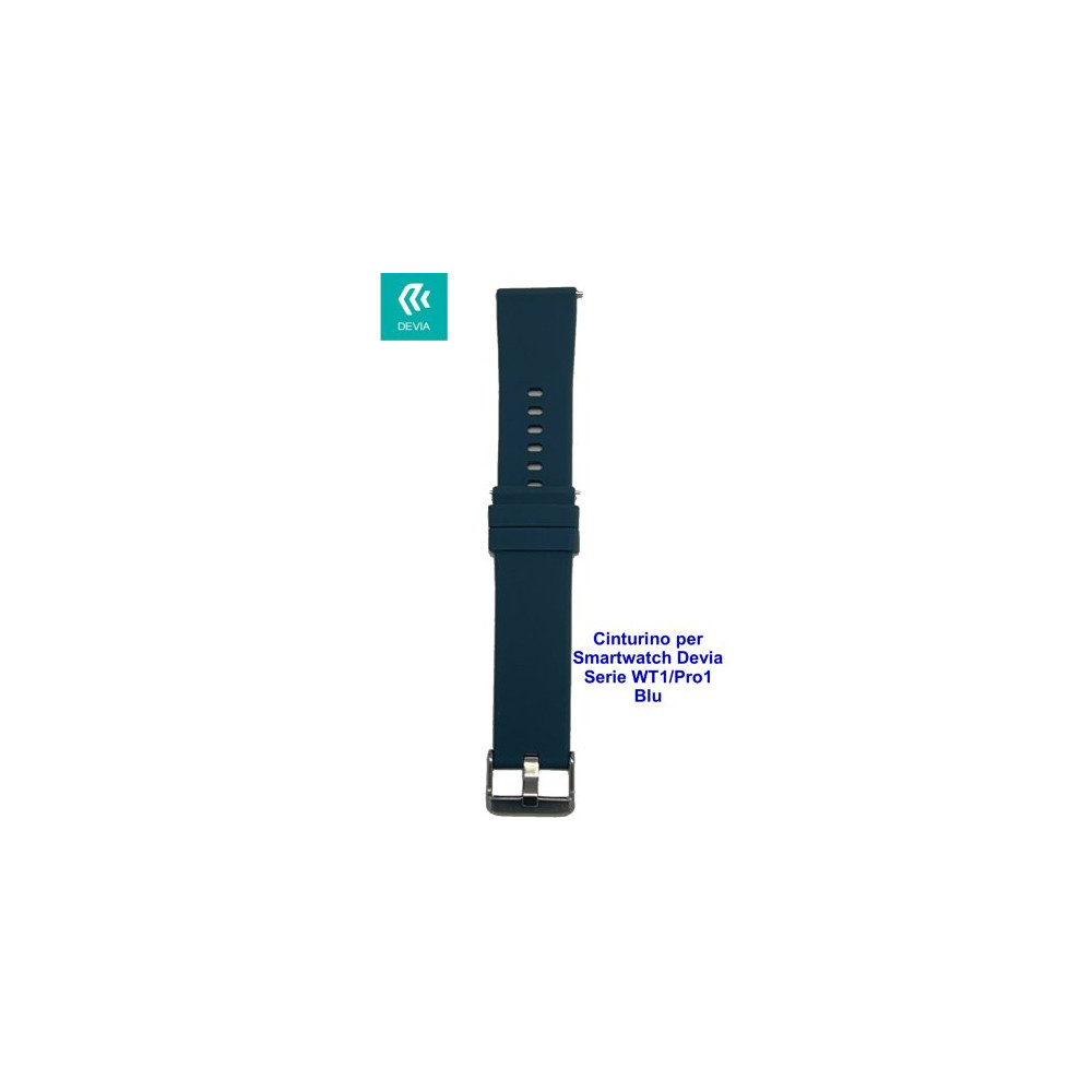 Cinturino per smartwatch Devia Serie WT1 / Pro1 Blu