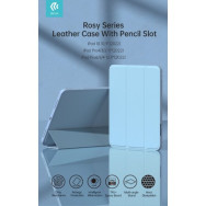 Devia Cover Rosy per iPad 10 10.9 2022 con supporto Pencil Azzurra