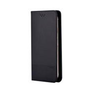 Devia Custodia a Libro Universale per Smartphone 5.5 Pollici Nera