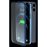 Devia Cover & Vetro Totale protezione per iPhone 12 Blu