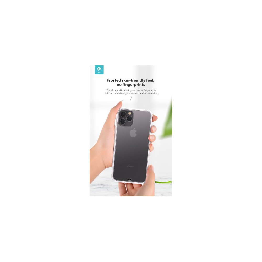 Devia Cover Soft e protezione camera per iPhone 11 Pro Nera