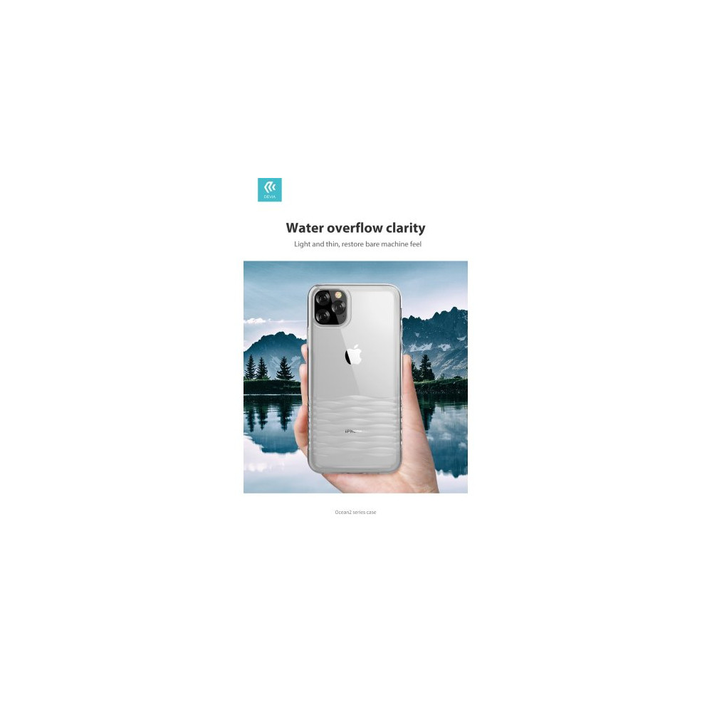 Devia Cover Ocean 2 Protezione Trasparente per iPhone 11 Pro Max