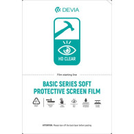 Devia Pellicole 12x18 Idrogel AntiShock Serie Basic Soft 50 pz