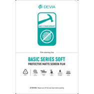 Devia Pellicole 12x18 Anti Shock e Impronte Opaca Basic Soft 50 pz