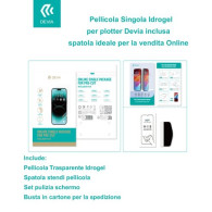 Apple Pellicola Singola Idrogel per plotter Devia inclusa spatola