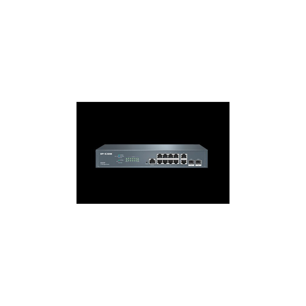 IP-COM Switch L3 Managed 10x10/100/1000Base-T + 2 SFP Gigabit