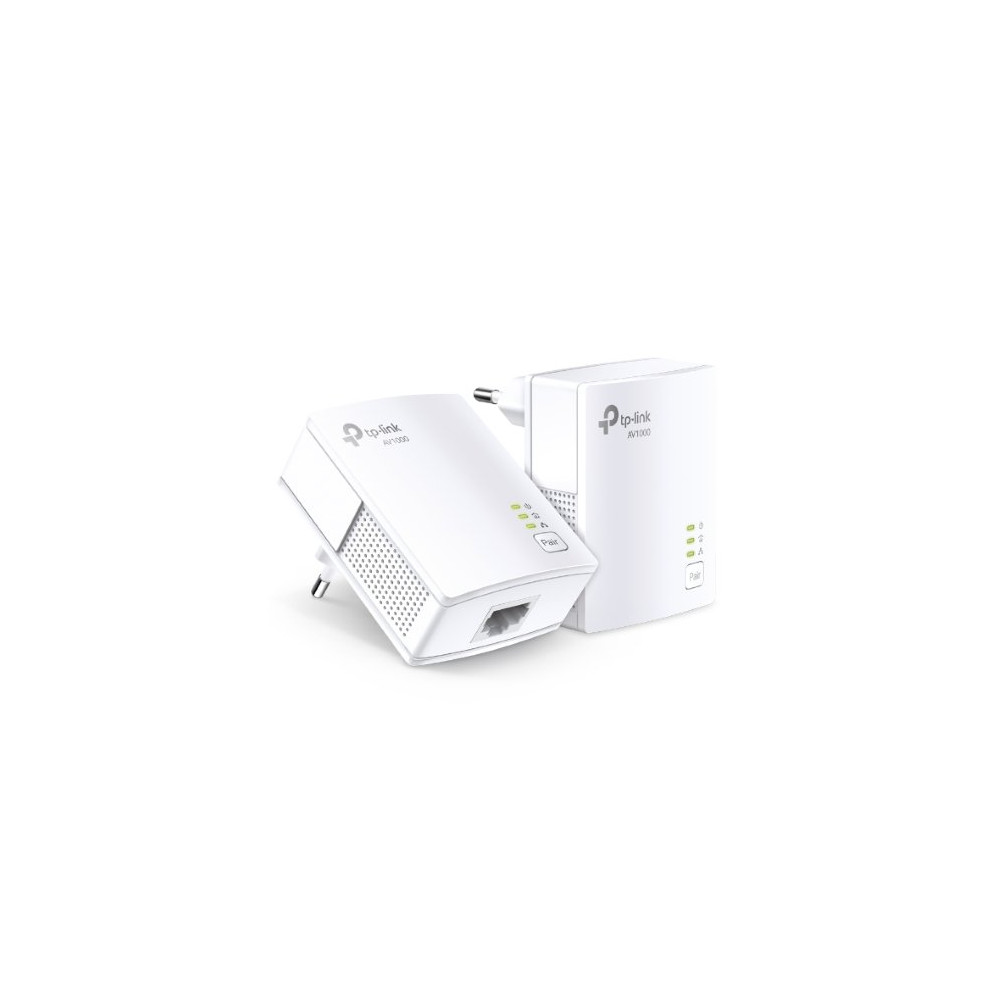 TP-Link Kit Powerline AV1000 1 Porta Gbit Plug & Play TL-PA7017 KIT