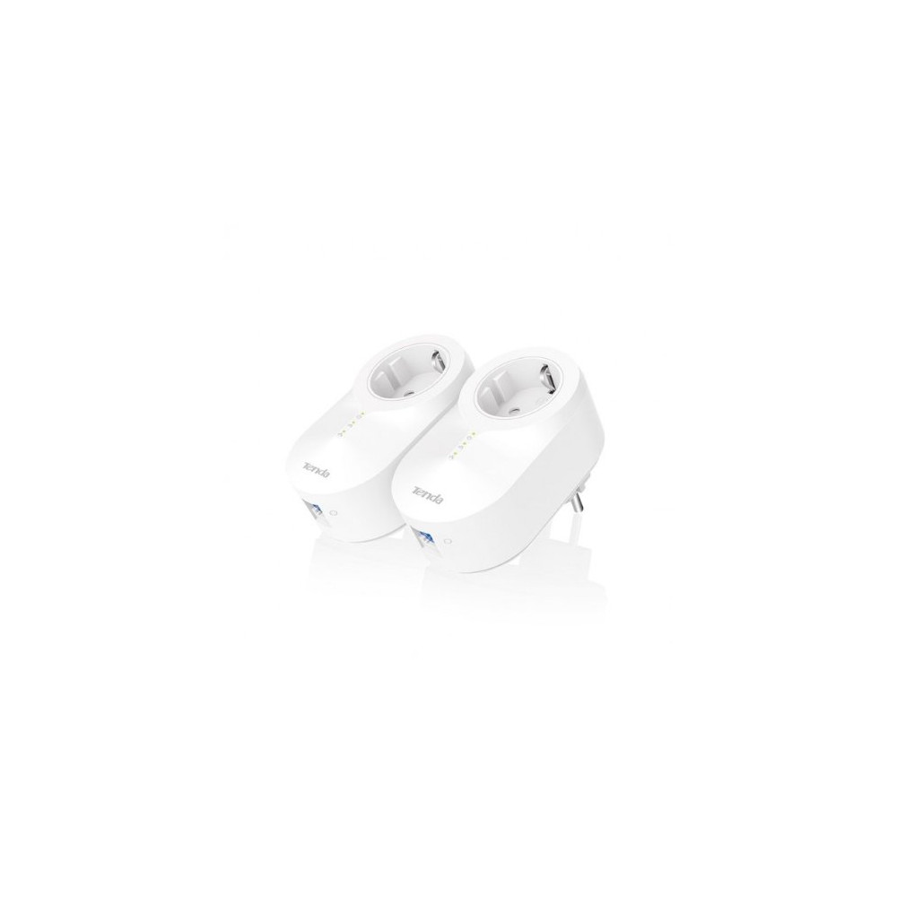 Tenda Kit adattatore Powerline Gigabit AV1000 Passthrough Adapter