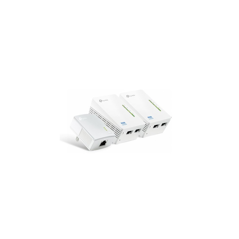 TP-Link Kit powerline AV600 WiFi 300Mbps 2 Porte LAN (3 Pezzi)