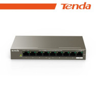 Tenda Switch 9 porte 10/100 8 porte PoE 63W - TEF1109P-8-63W