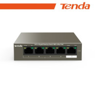 Tenda Switch Desktop 5 Porte 10/100/1000 con 4 Porte PoE - TEG1105P-4-63W