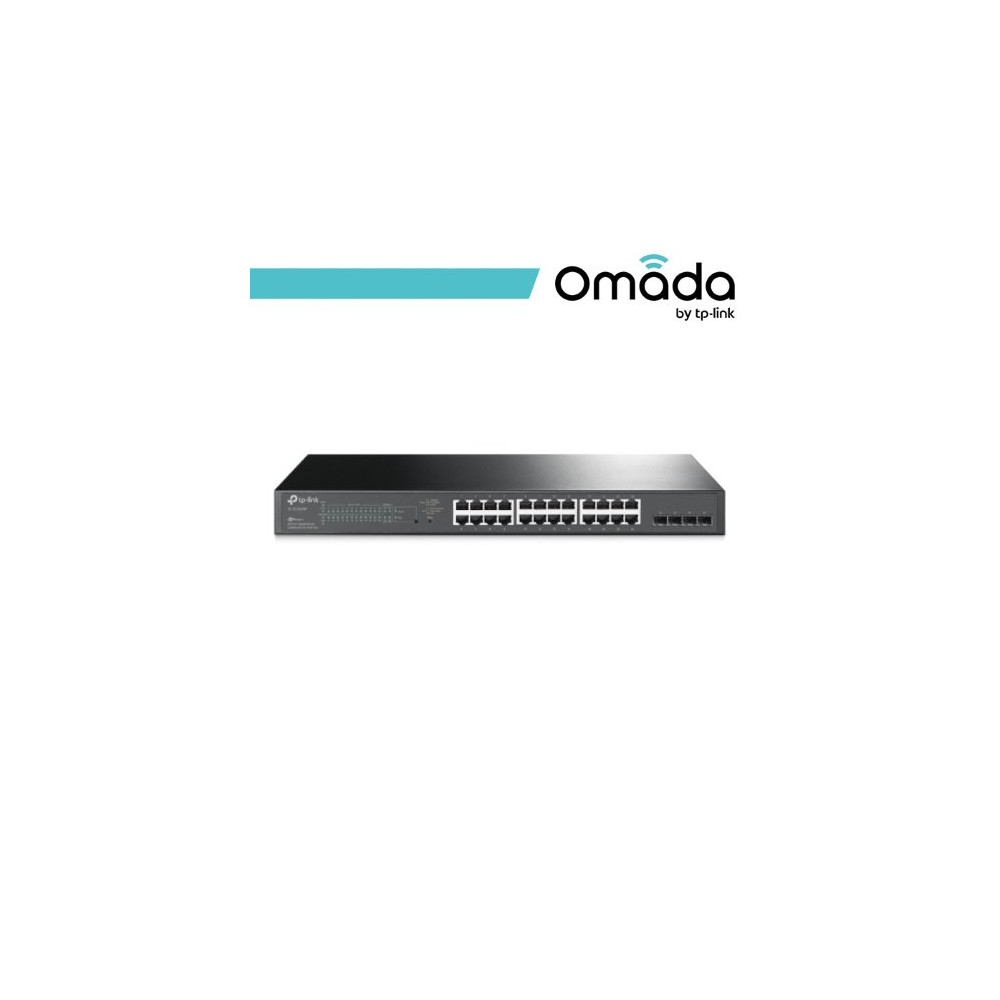 Omada Switch Smart 28 porte Gigabit di cui 24 PoE+ 250W