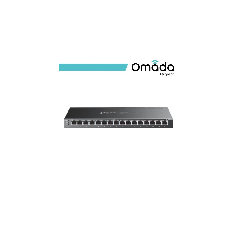 Omada Switch Smart Desktop 16 Porte Gigabit di cui 8 PoE+