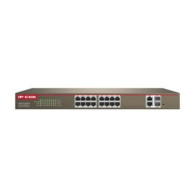 IP-COM Switch managed 16 porte 100M+2 port Gigabit TP/SFP Combo PoE