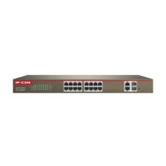 IP-COM Switch managed 16 porte 100M+2 port Gigabit TP/SFP Combo PoE