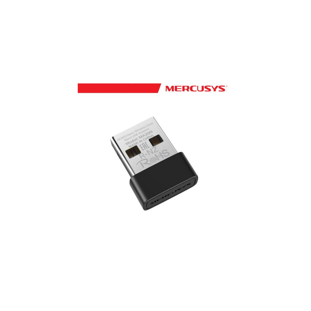 Mercusys AC650 Nano Wireless Dual Band USB Adapter