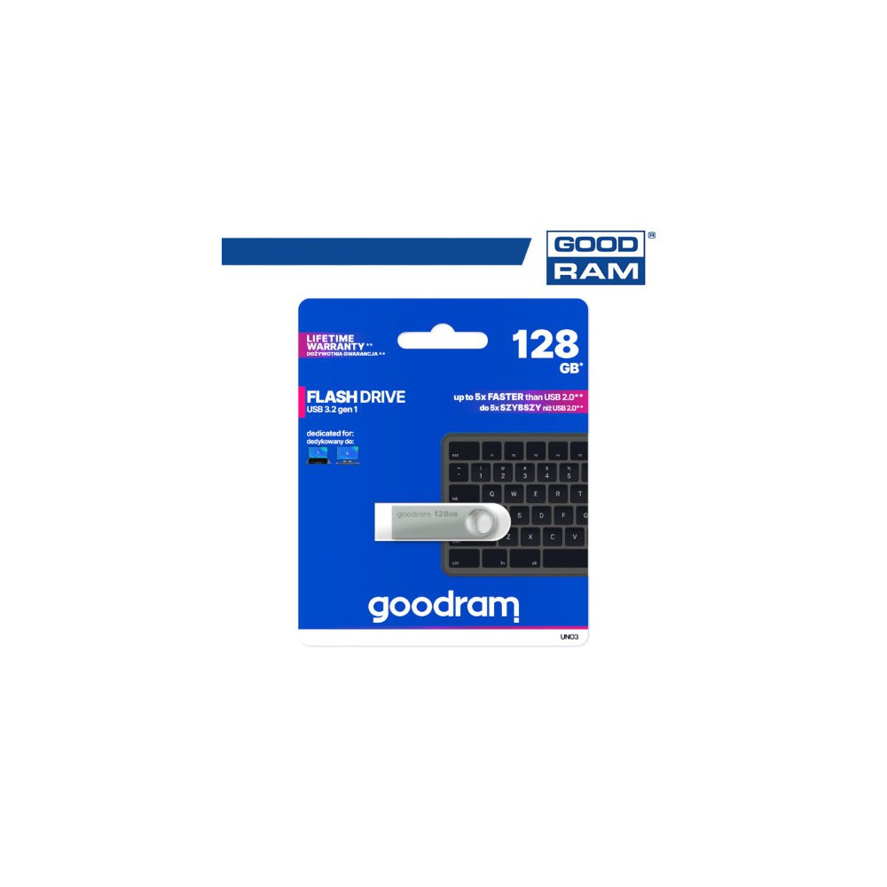 Pendrive GoodRAM 128GB UNO3 USB 3.2 - retail blister