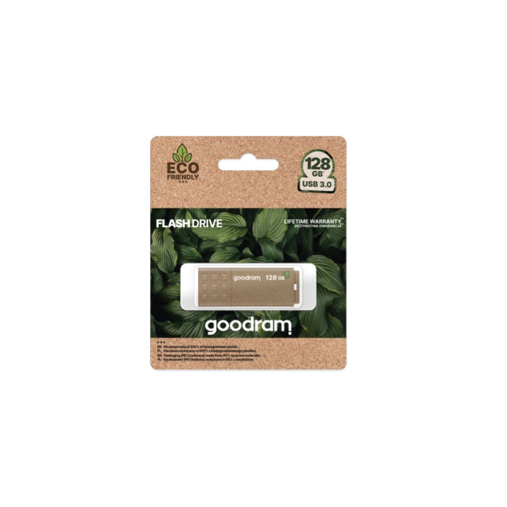 Pendrive GoodRAM 128GB UME3 GREEN USB 3.0 - retail blister