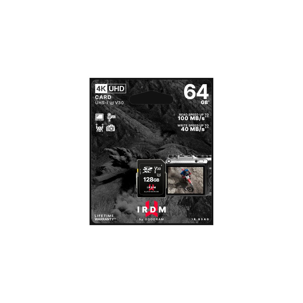 GOODRAM Scheda SD 64GB UHS I U3 GoodRAM - blister retail