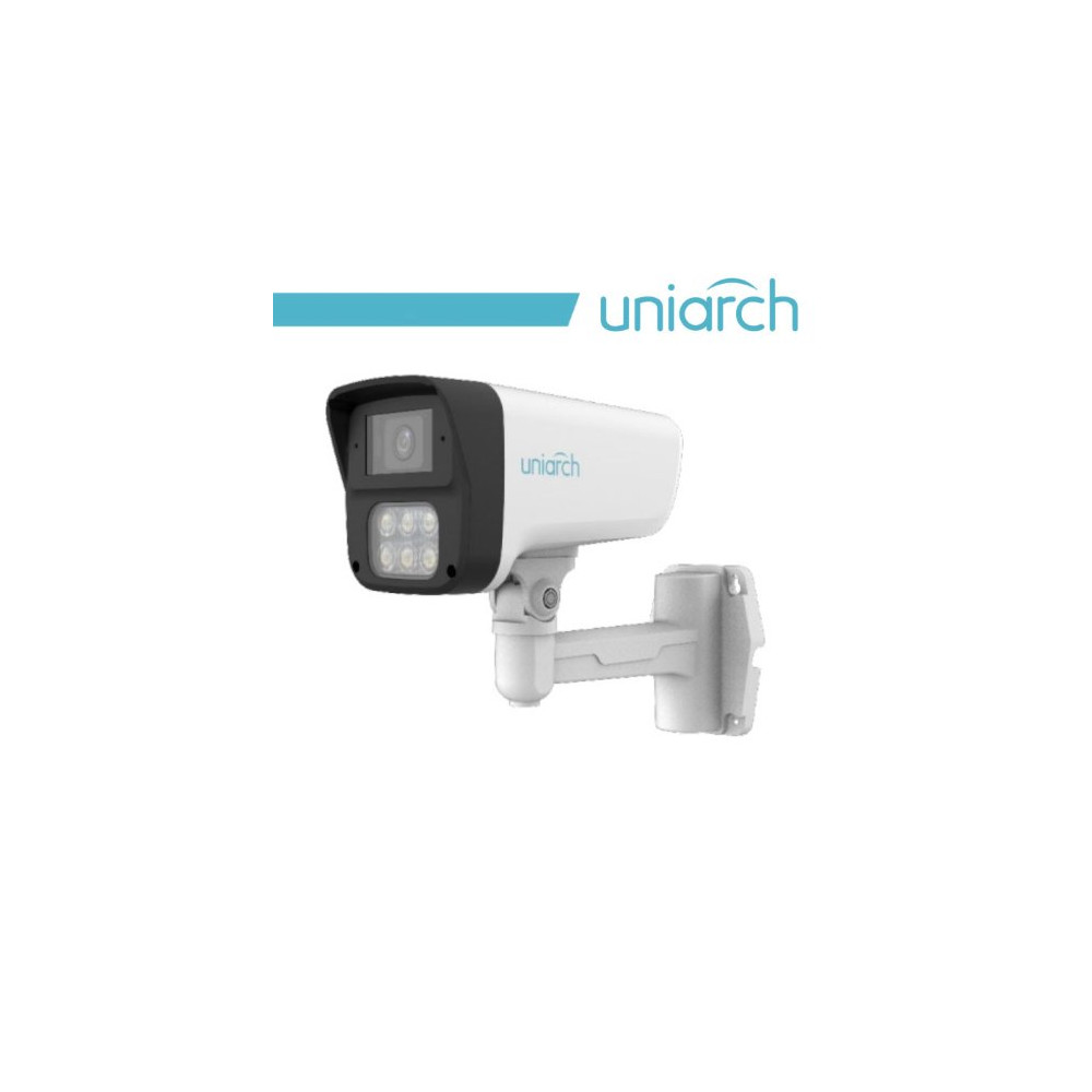 3MP Uniarch Bullet IPCamera,Ottica 4.0mm, Dual Light