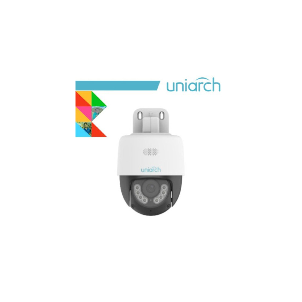 3MP Uniarch IPCamera, Pan Tilt, 360 gradi, 0.005 lux, Audio, Dual Light