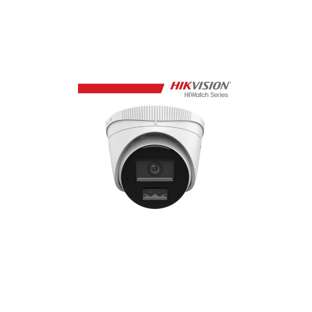 HiWatch Hikvision Videocamera Turret IP 4MP 2.8mm Smart Light - HWI-T240HA-LU(2.8mm)