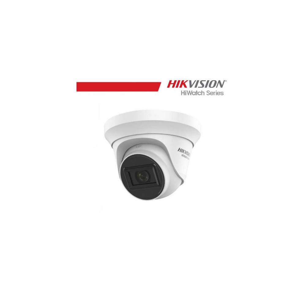 HiWatch Hikvision Videocamera Analogica Turret 8MP 2.8mm - HWT-T281-M(2.8mm)