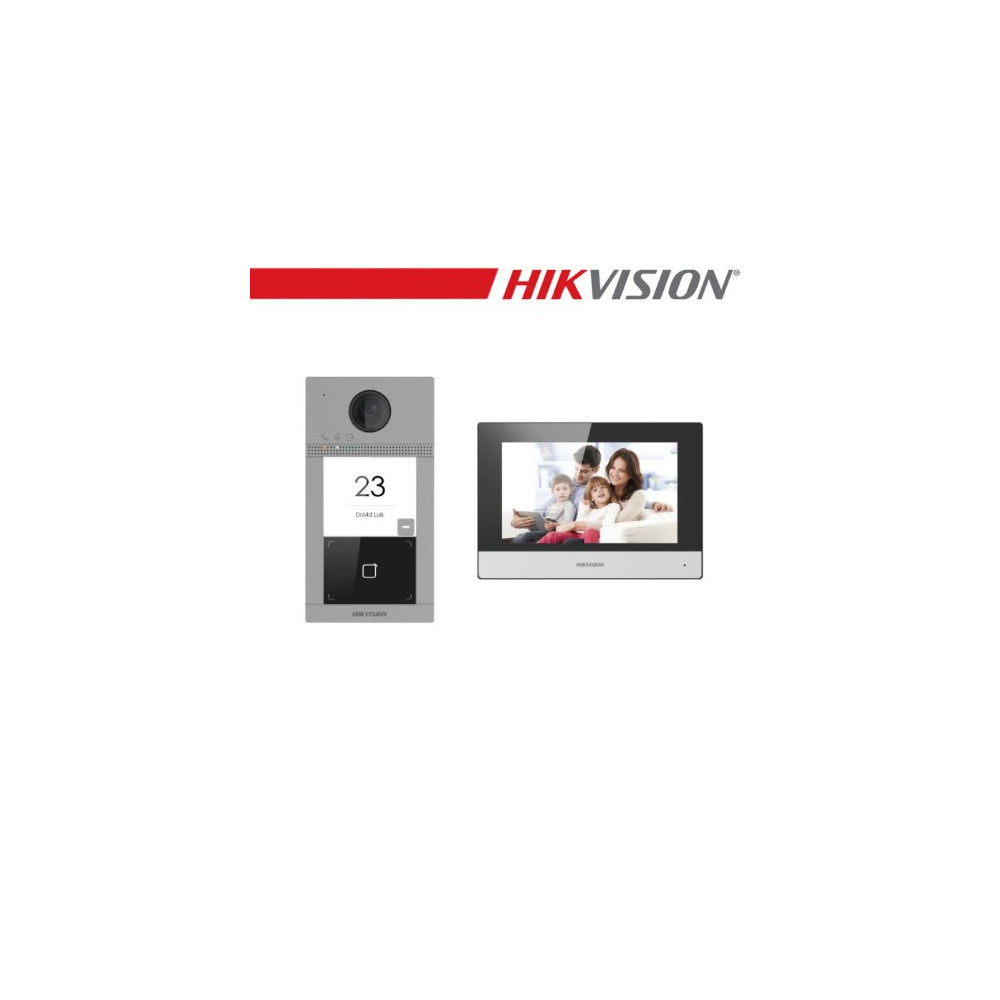 Hikvision Kit videocitofono IP Villa - DS-KIS604-P(C)