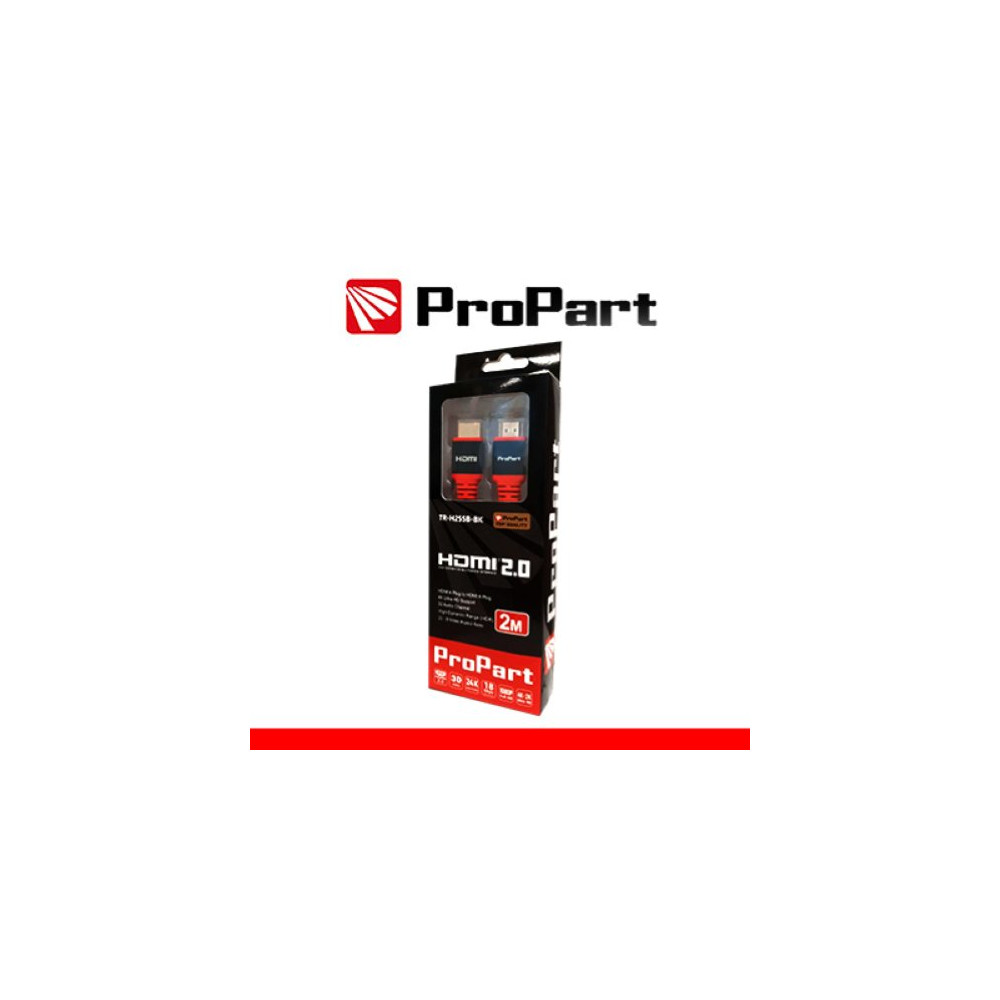 ProPart Cavo HDMI 2.0 HighSpeed 4K 3D con Ether.3m SP-SP Ner BLISTER