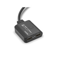 Propart Splitter HDMI 1x2, 18G HDCP2.3, 4K@60Hz, Downscaler On-Off