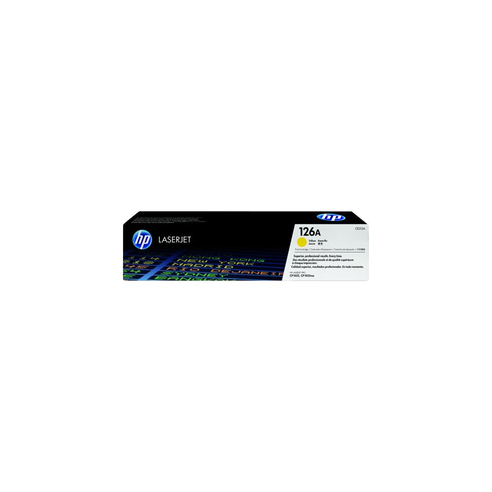 HP CE312A COLOR Y L/J CP1025 1000 PAG
