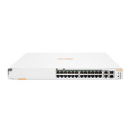 SWITCH 24P GIGABIT POE +2X10GBE+2X1 0GB SFP+ POE 370W ARUBA HPE