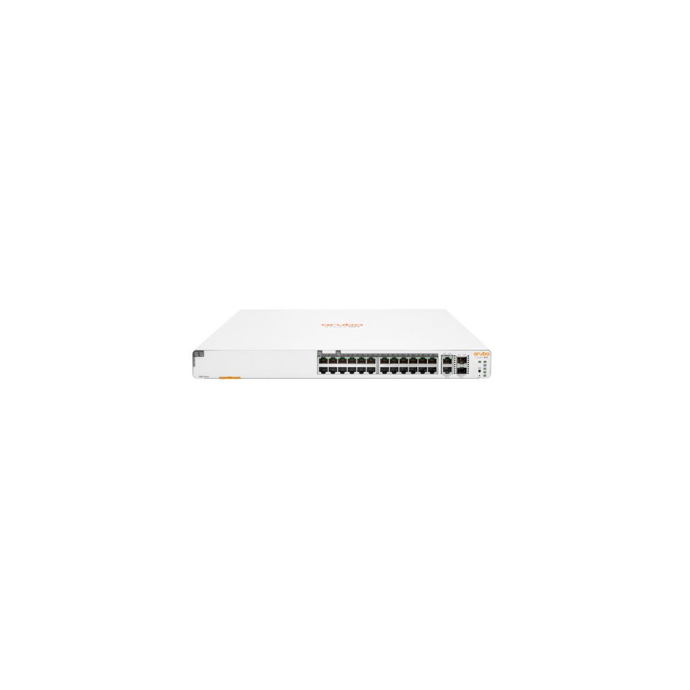 SWITCH 24P GIGABIT POE +2X10GBE+2X1 0GB SFP+ POE 370W ARUBA HPE