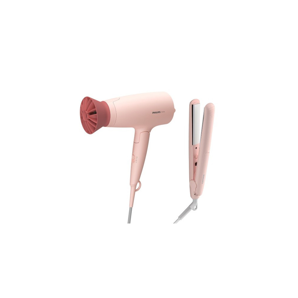 PHILIPS KIT ASCIUGACAPELLI+PIASTRA LISCIANTE 1600W CON PIASTRA CERAMIC