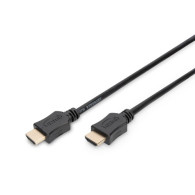 CAVO HDMI+ETHERNET 4K 3D 3MT M/M BK TRIPLA SCHERMATURA