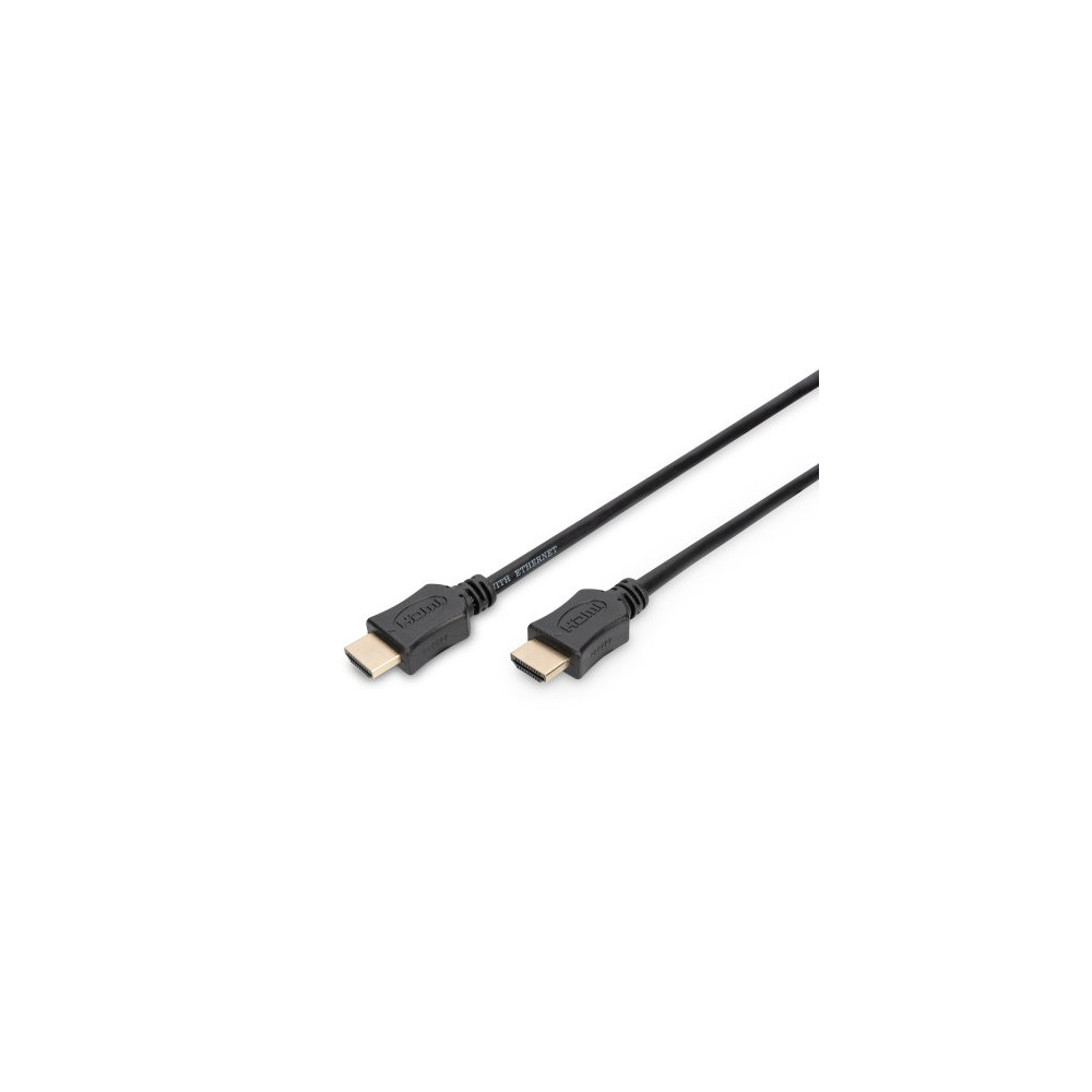CAVO HDMI+ETHERNET 4K 3D 3MT M/M BK TRIPLA SCHERMATURA