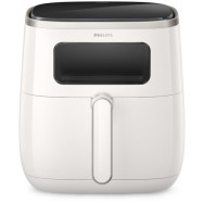 FRIGGITRICE AD ARIA MULTICOOKER 5.6 XL 1700W BIANCA CON FINESTRA WHITE