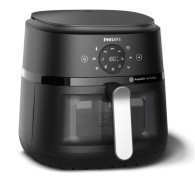 FRIGGITRICE AD ARIA MULTICOOKER XL 6.2 LITRI CON FINESTRA E PROGRAMMI